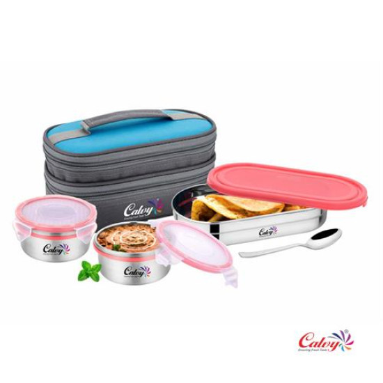 Double Dacker 2 Container Lunch Box