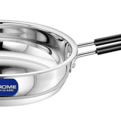 Chrome Steel Frypan 