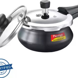 Deluxe Duo Plus Hard Anodised Pressure Cooker