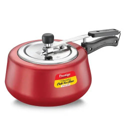 Prestige Nakshatra Cute Red Duo Cooker